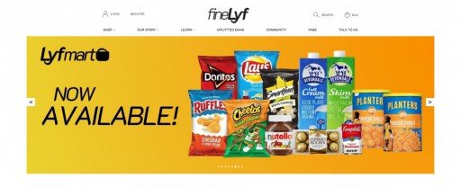 fineLyf - Online store selling groceries and department store products